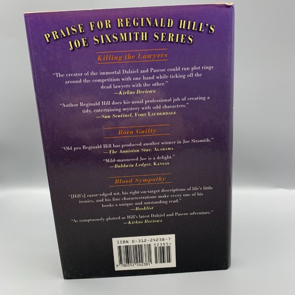 Singing the Sadness Mystery Book by Reginald Hill - Picture 3 of 7